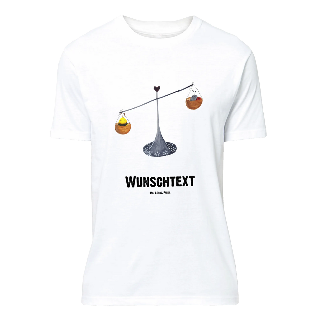 Personalisiertes T-Shirt Sternzeichen Waage Bedrucken, T-Shirt mit Aufruck, Wunschtext, T-Shirt mit Namen, T-Shirt Personalisiert, Astrologie, Aszendent, Tierkreiszeichen, Horoskop, Sternzeichen, Waage Sternzeichen, Waage, Biene, Geschenk Oktober, Marienkäfer, Gleichgewicht, Geburtstag Oktober, Waage Geschenk, Hummel, Geburtstag September, Geschenk September
