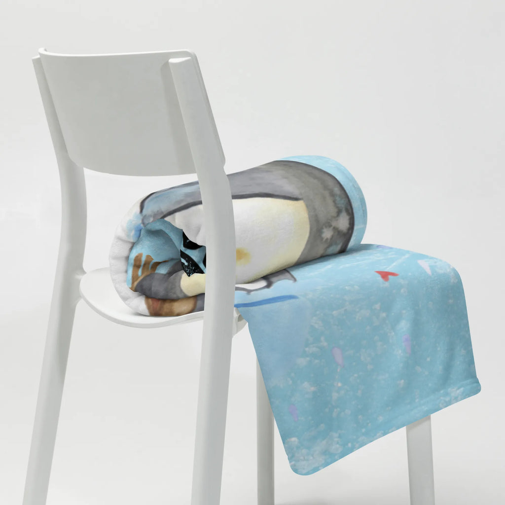 Personalizowany koc Pingwin Prysznic Pinguin