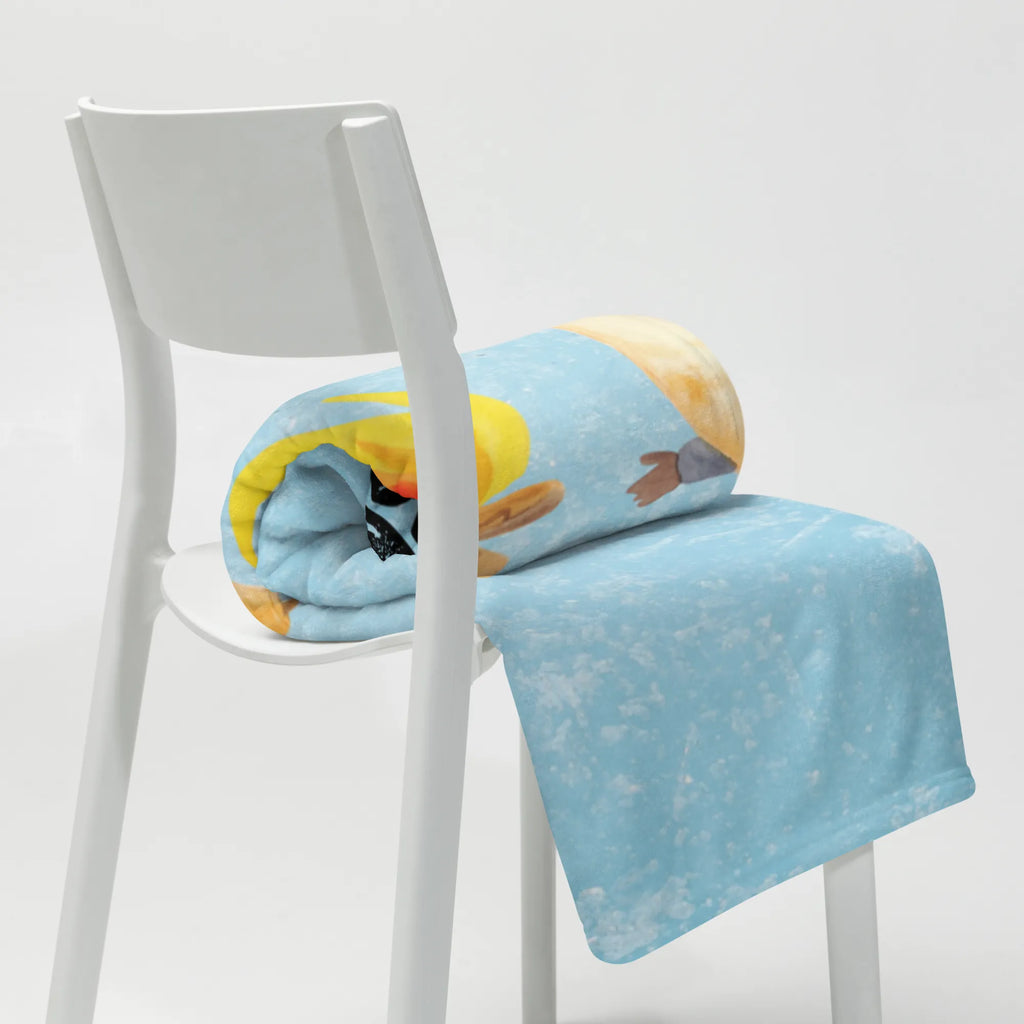 Personalizowany koc pingwin ognisko Pinguin