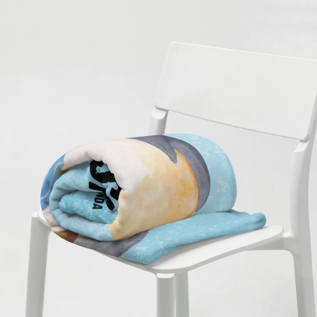 Personalizowany koc pingwin lizak Pinguin