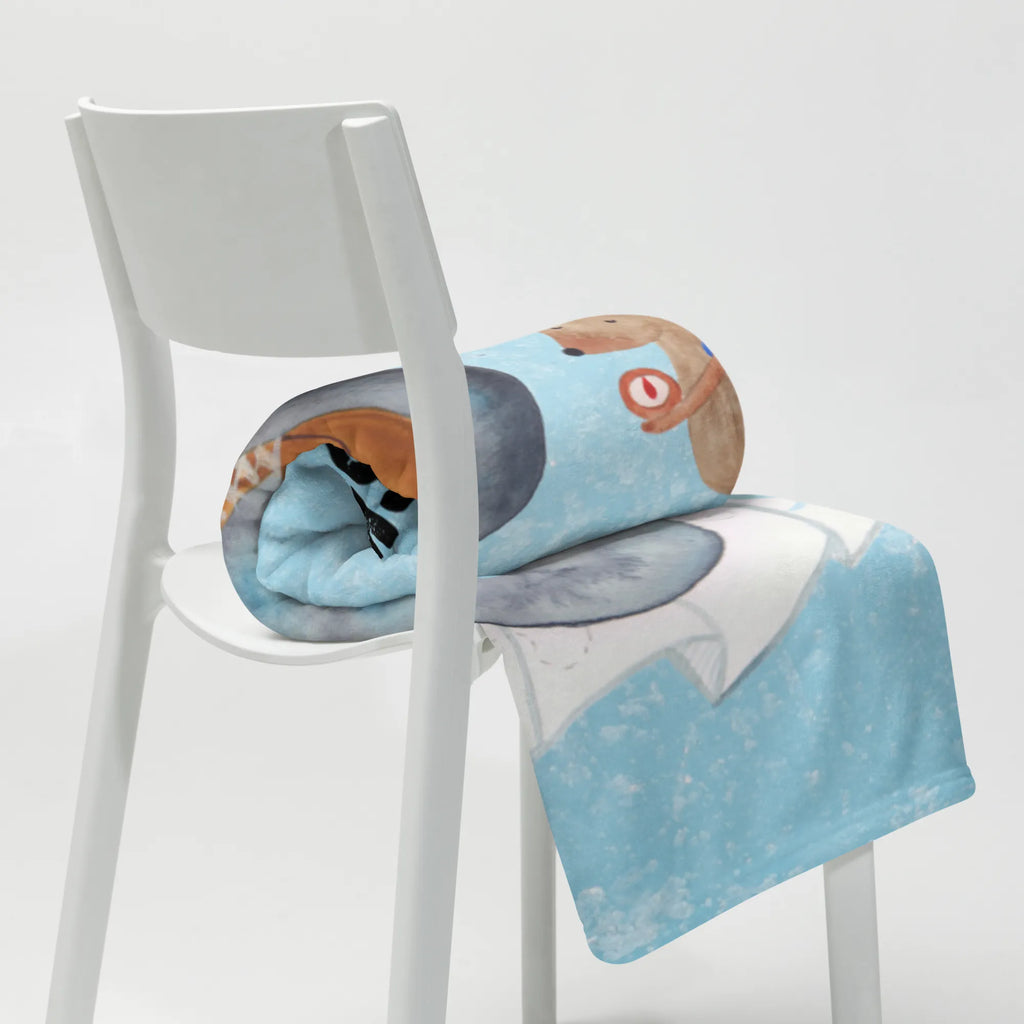 Personalizowany koc Pingwin i Mysz Wędrowcy Pinguin