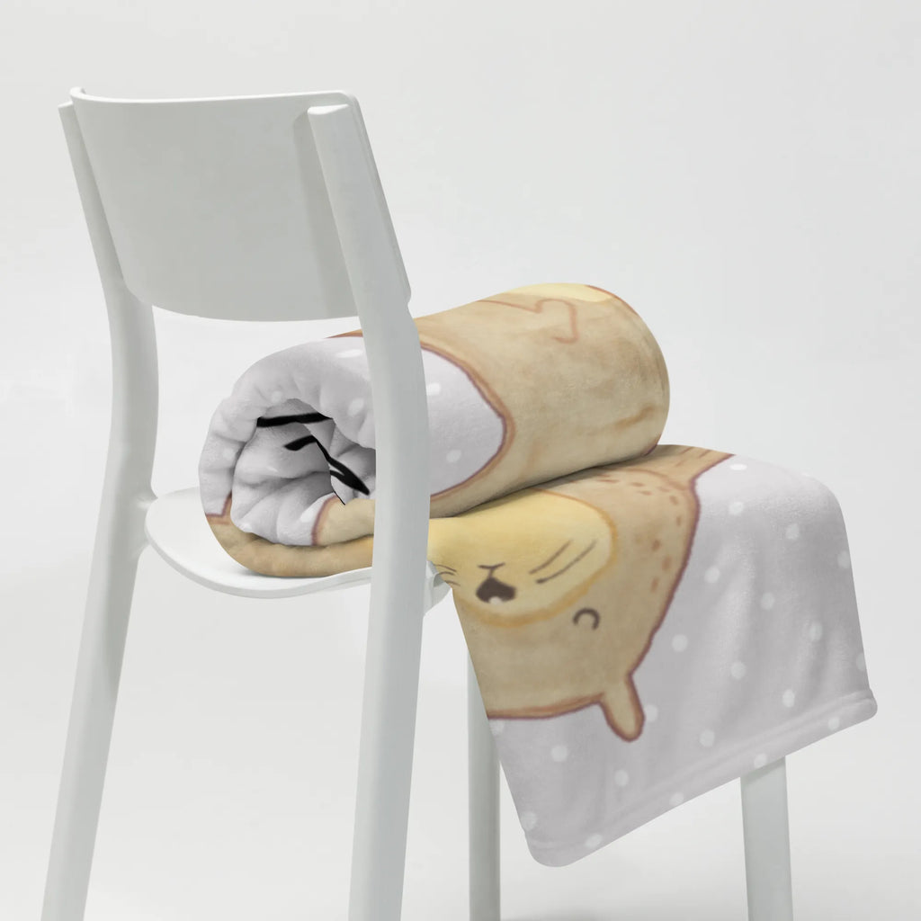 Personalizowany koc wydra trzymać się za ręce Kuna, wydra, morska wydra