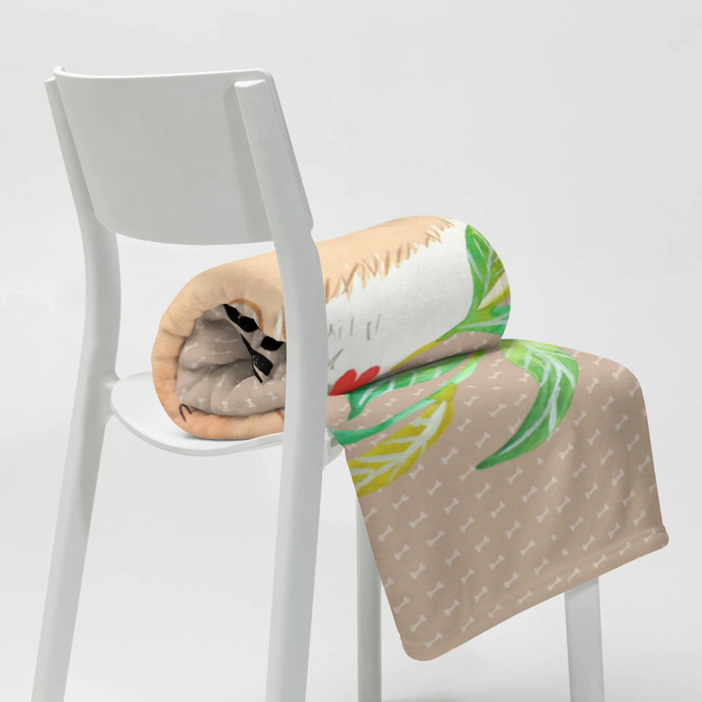 Personalisierte Decke Hund Ranke Kuscheldecke mit Namen, Decke mit Namen, Decke bedrucken, Kuscheldecke bedrucken, Personalisierte Decke, Hund, Hundemotiv, Haustier, Hunderasse, Tierliebhaber, Hundebesitzer, Sprüche, Hundeliebe, Ranke, Therapie, Selbsttherapie, Hundeglück, Hunde