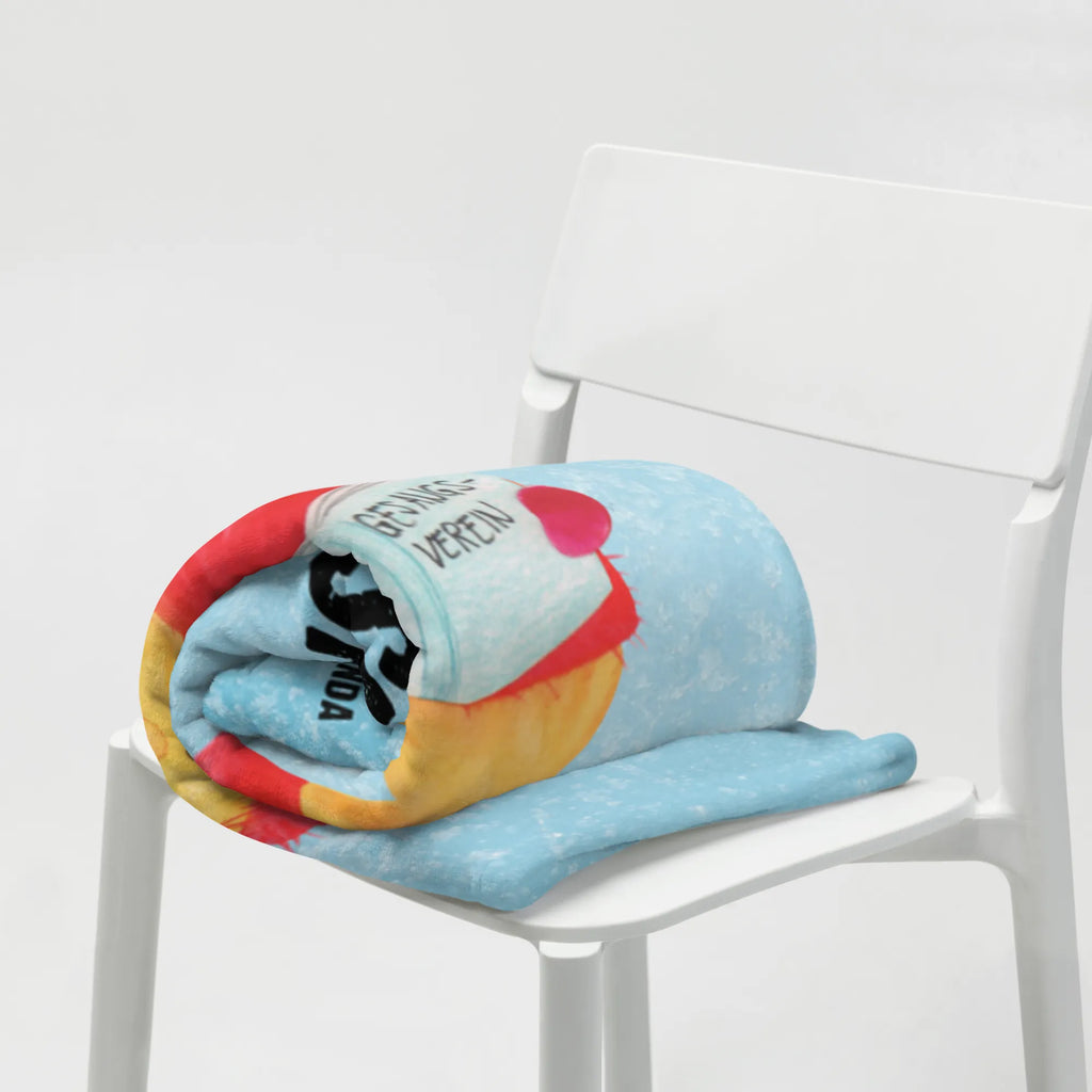 Personalizowany koc lis Śpiewak Zima, Boże Narodzenie, dekoracje świąteczne, Mikołaj, Adwent, Wigilia, zimowy motyw