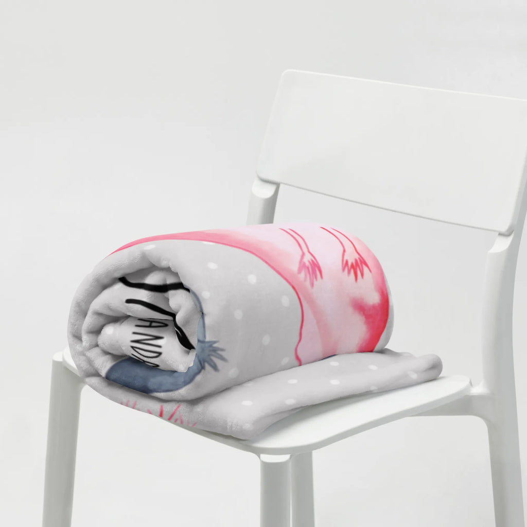 Personalizowany koc Axolotl Przyjaciółka Axolotl, Molch