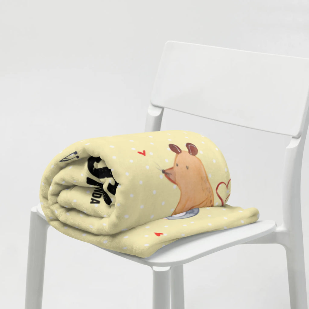 Personalizowany koc Wielki zespół Motywy zwierzęce, dobra energia, zabawne powiedzonka, zwierzęta