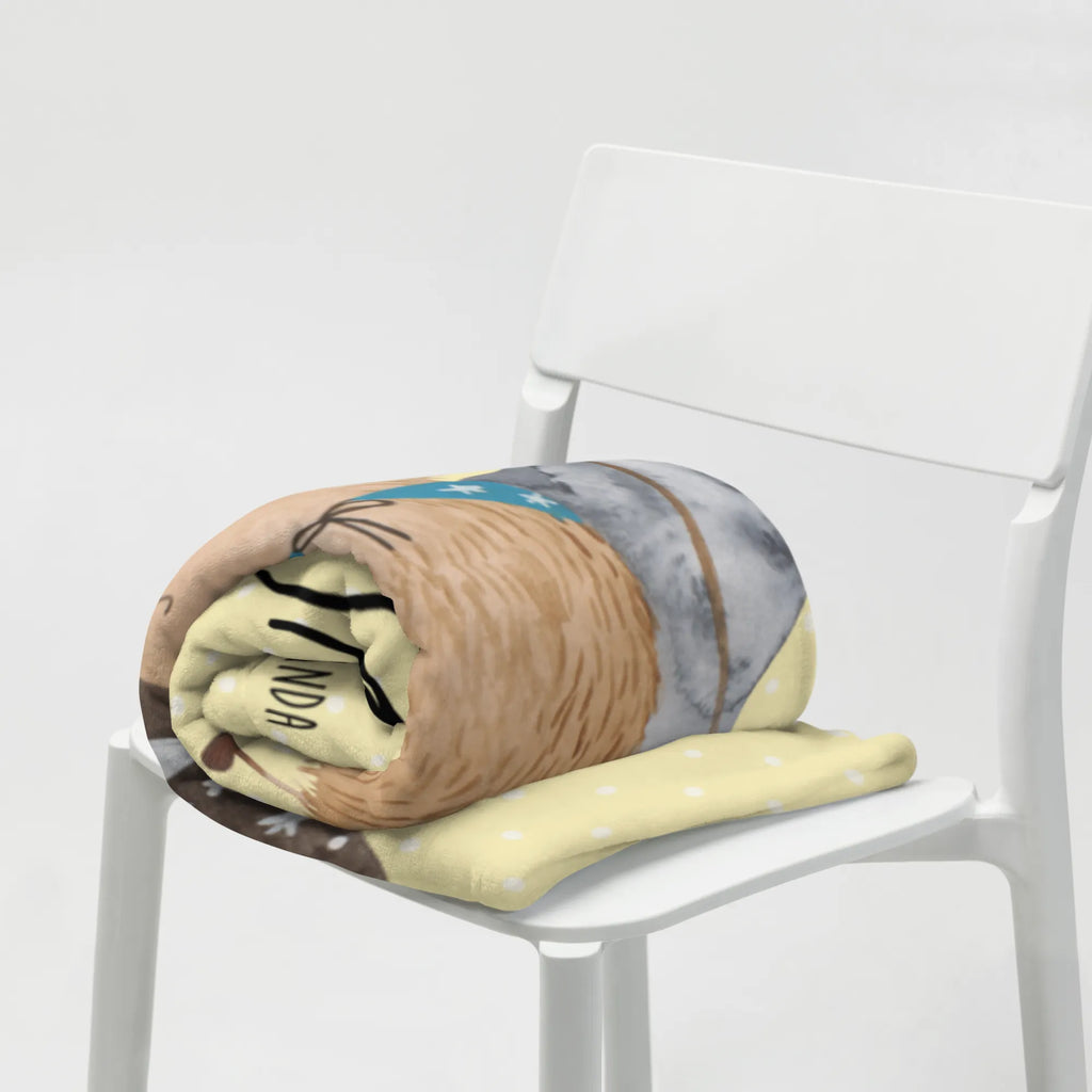 Personalizowany koc Nietoperz czarodziej Motywy zwierzęce, dobra energia, zabawne powiedzonka, zwierzęta