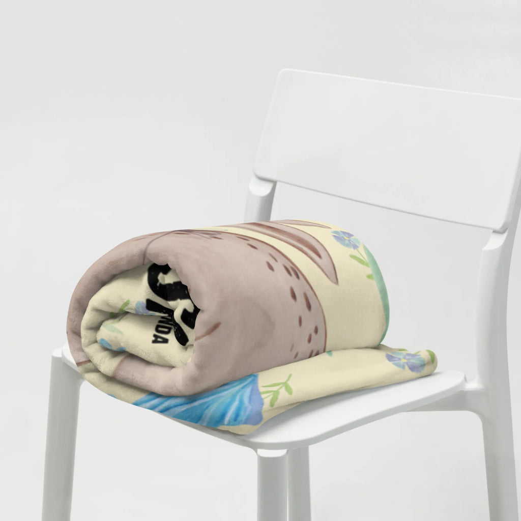 Personalizowany koc królik kwiat Wielkanoc, zajączek wielkanocny, prezenty wielkanocne, gniazdo wielkanocne, dekoracje wielkanocne, prezenty na Wielkanoc, prezent wielkanocny, prezenty wielkanocne dla dzieci, Wielkanoc dla dzieci