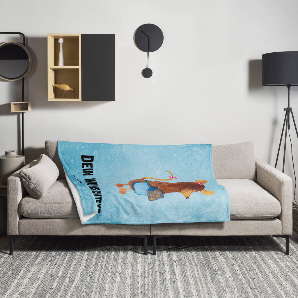 Personalizowany koc Mysz ciastka Zima, Boże Narodzenie, dekoracje świąteczne, Mikołaj, Adwent, Wigilia, zimowy motyw