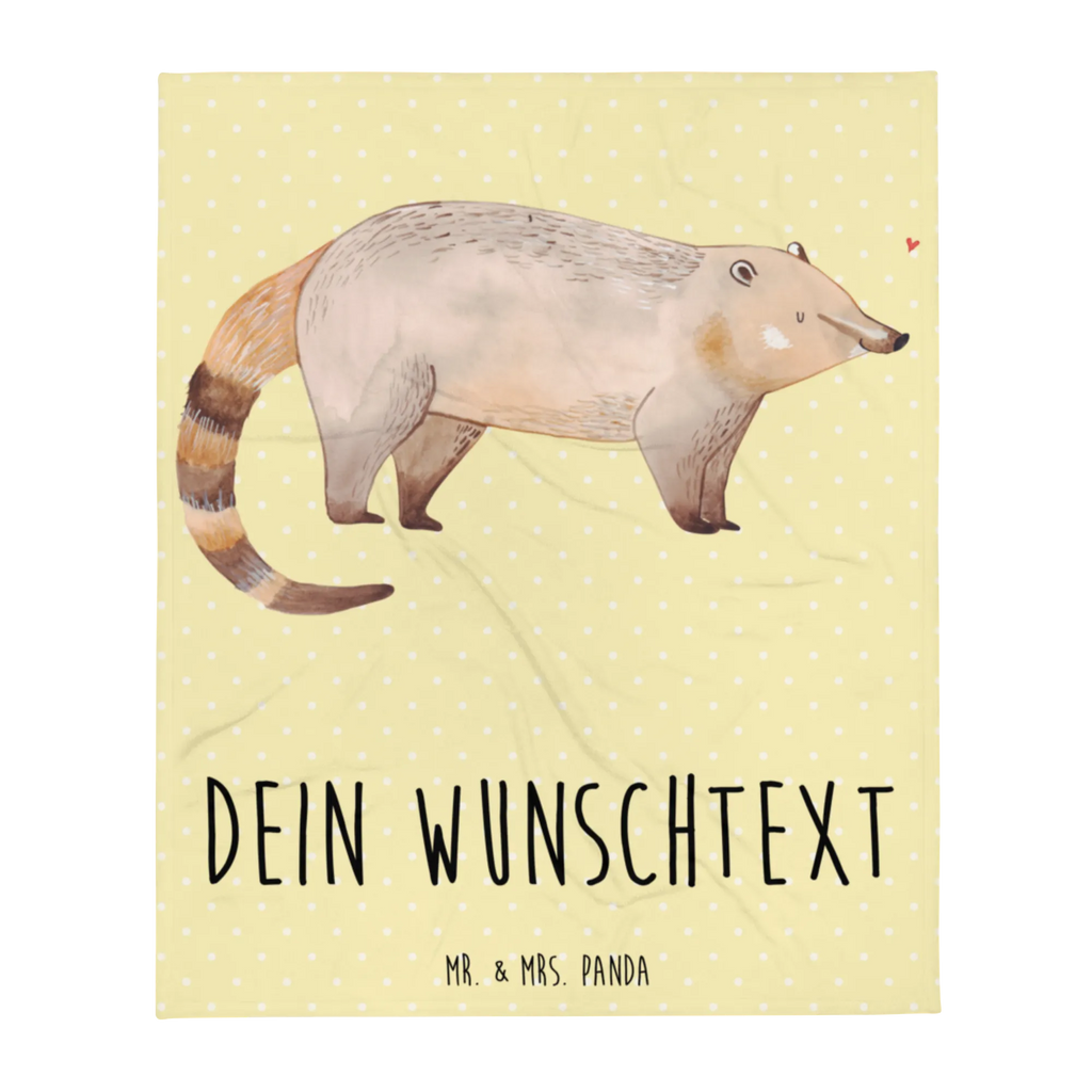 Personalised blanket Coati personalized fleece, photo blanket, custom printed blanket, personalized throw, personalized quilt, blanket with name, custom blanket, custom throw blanket, fleece blanket with name, monogrammed blanket, small animals, cute, funny, cute animal motives, hand drawn, small world, funny sayings, good mood, happy, gifts, gift ideas, special gifts, animal lover, card, Nose bear, nose bear, trunk bear, bear