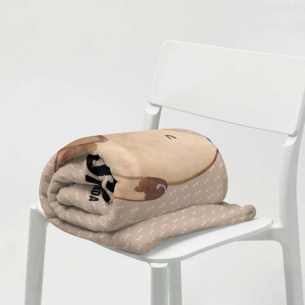 Personalisierte Decke Hund Marienkäfer Kuscheldecke mit Namen, Decke mit Namen, Decke bedrucken, Personalisierte Decke, Kuscheldecke bedrucken, Hund, Hundemotiv, Haustier, Hunderasse, Tierliebhaber, Hundebesitzer, Sprüche, Hunde, Marienkäfer, Hundespruch, Mischlinghund, Mischling