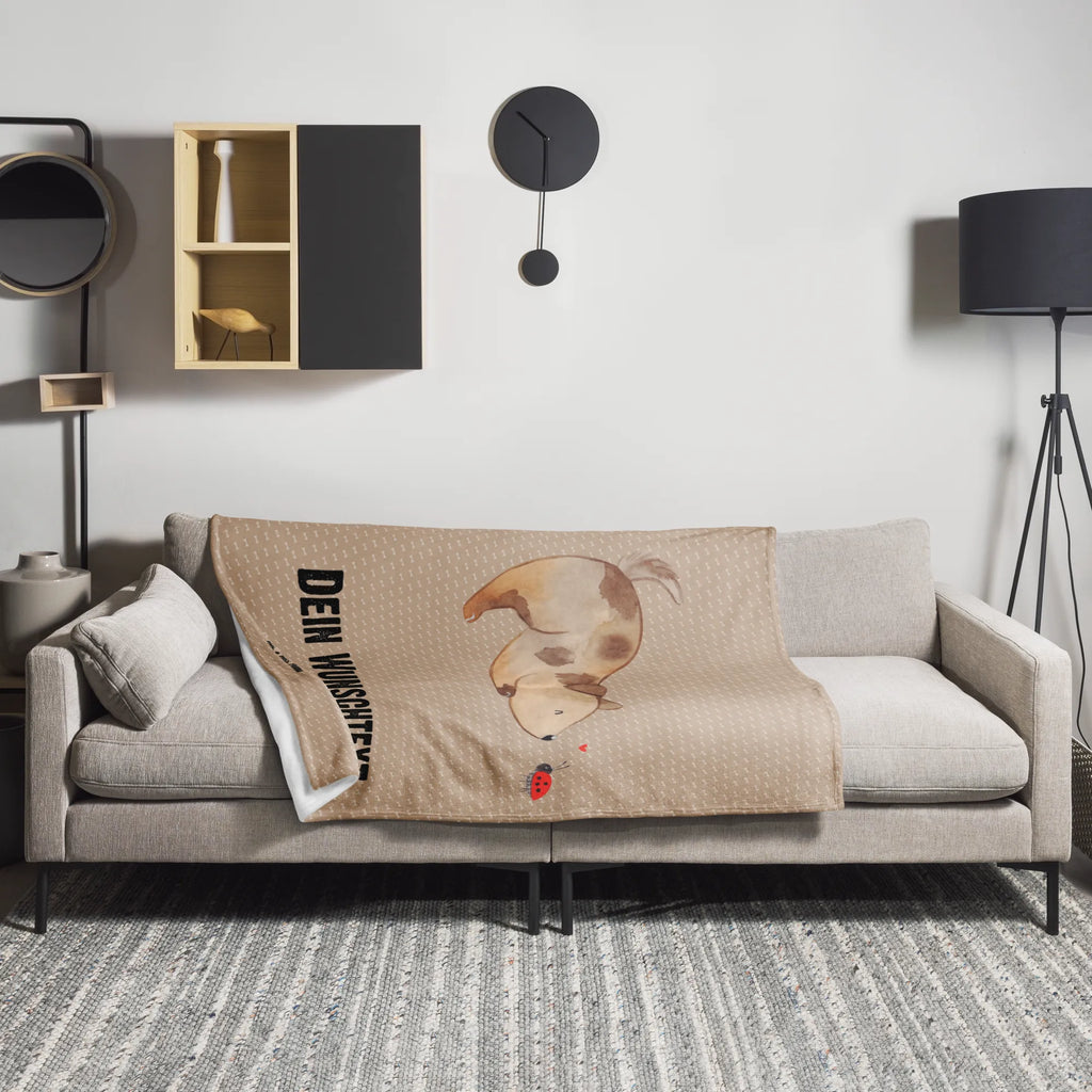 Personalisierte Decke Hund Marienkäfer Kuscheldecke mit Namen, Decke mit Namen, Decke bedrucken, Personalisierte Decke, Kuscheldecke bedrucken, Hund, Hundemotiv, Haustier, Hunderasse, Tierliebhaber, Hundebesitzer, Sprüche, Hunde, Marienkäfer, Hundespruch, Mischlinghund, Mischling