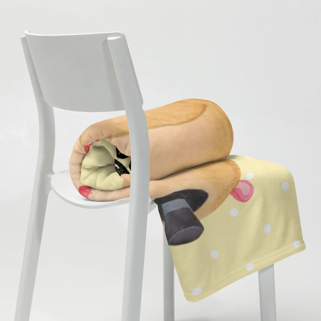 Personalisierte Decke Hamster mit Hut Decke mit Namen, Kuscheldecke bedrucken, Kuscheldecke mit Namen, Decke bedrucken, Personalisierte Decke, Tiermotive, Gute Laune, lustige Sprüche, Tiere, Hamster, Magier, Zauberer, Zylinder, Zwerghamster, Hut