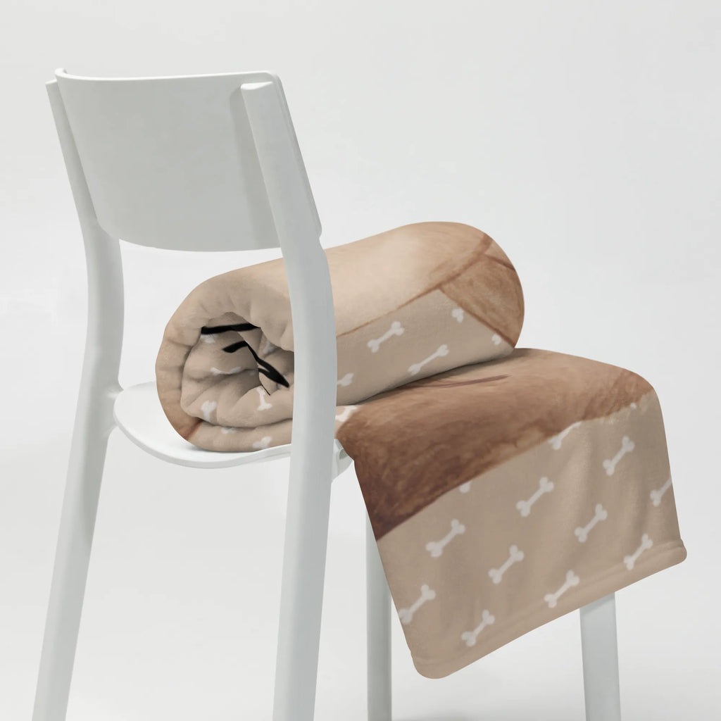 Personalizowany koc pies Jamnik Pies, motyw psa, zwierzę domowe, rasa psa, miłośnik zwierząt, właściciel psa, powiedzenia