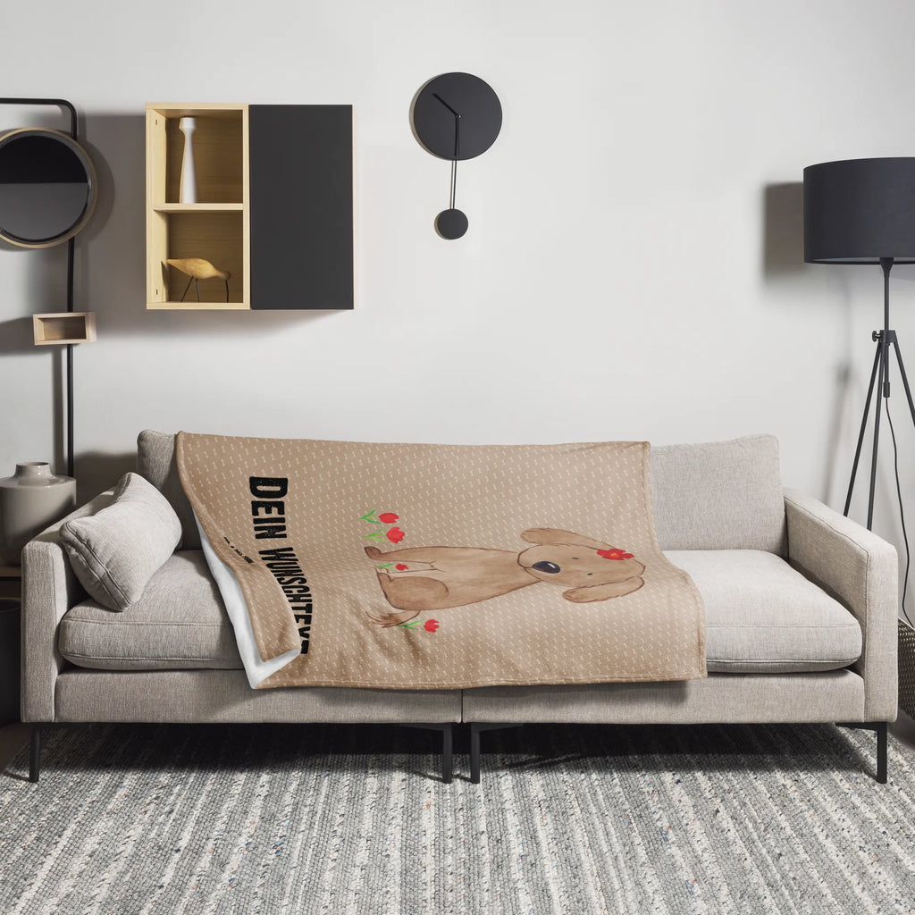 Personalisierte Decke Hund Hundedame Decke bedrucken, Kuscheldecke mit Namen, Decke mit Namen, Personalisierte Decke, Kuscheldecke bedrucken, Hund, Hundemotiv, Haustier, Hunderasse, Tierliebhaber, Hundebesitzer, Sprüche, Hundeliebe, Liebe, Frauchen, Hundeglück, Hunde