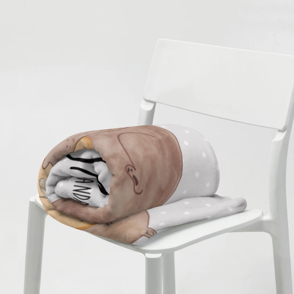 Personalizowany koc wydra muszla Kuna, wydra, morska wydra