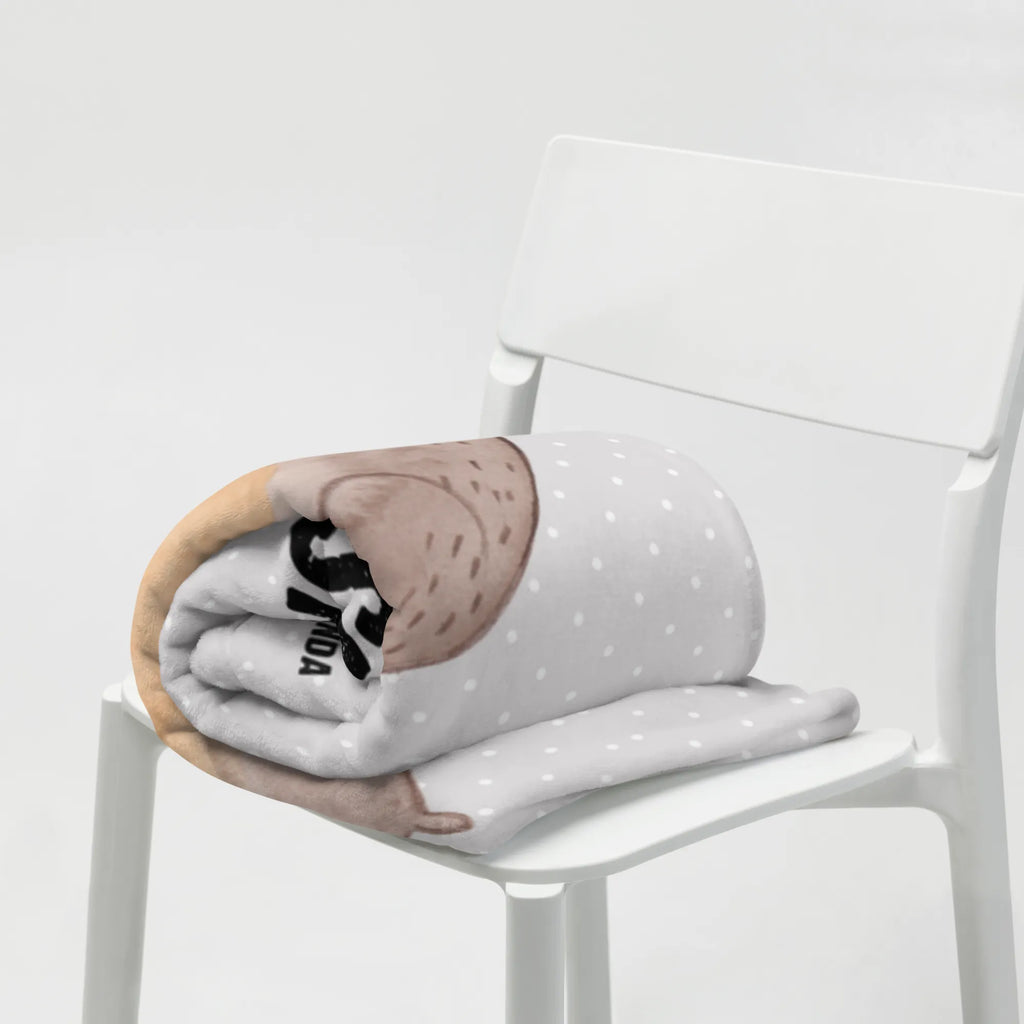 Personalizowany koc wydra Przytulić Kuna, wydra, morska wydra