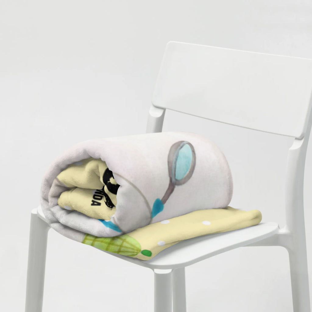Personalisierte Decke Robbe Sherlock Personalisierte Decke, Kuscheldecke bedrucken, Kuscheldecke mit Namen, Decke mit Namen, Decke bedrucken, Tiermotive, Gute Laune, lustige Sprüche, Tiere