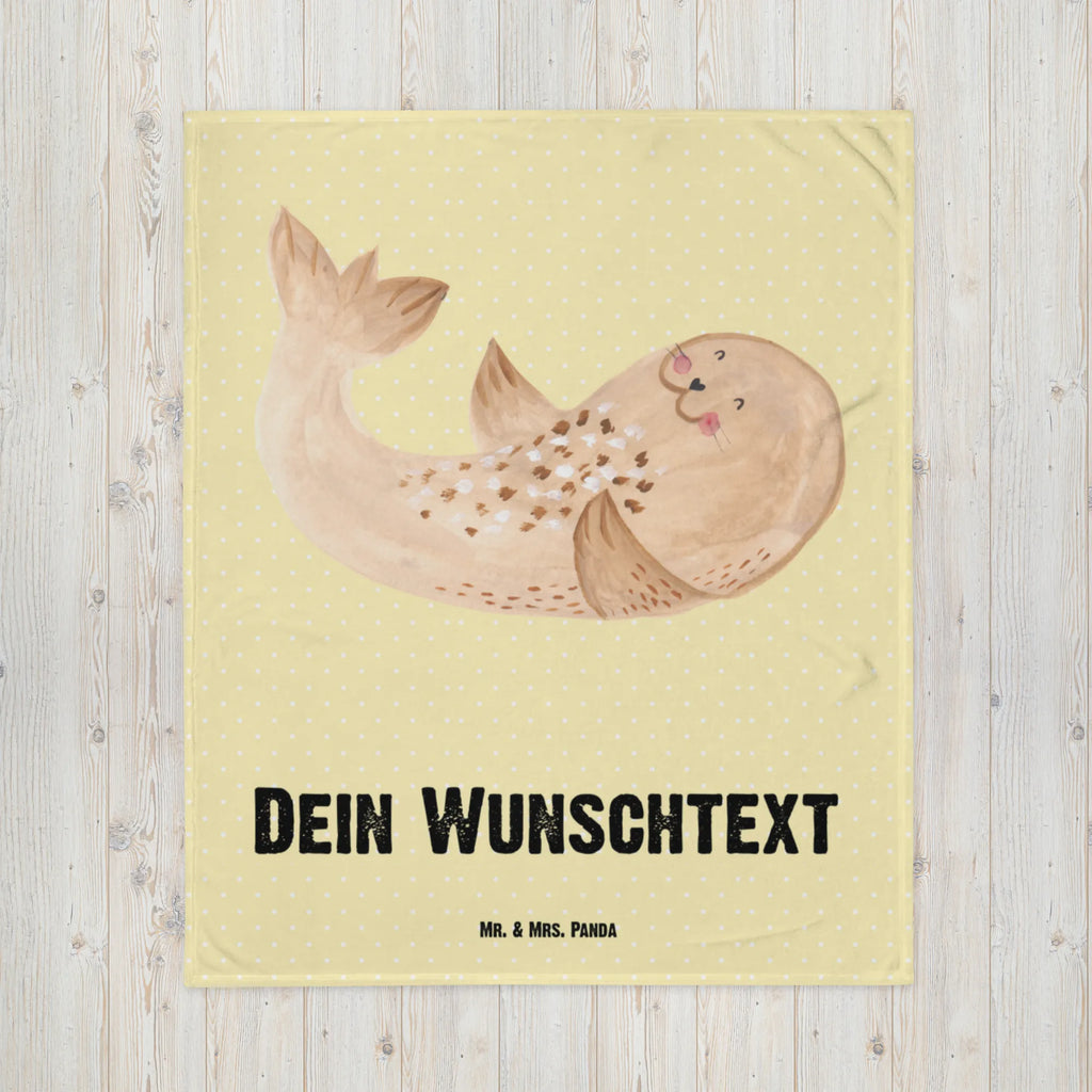 Personalised blanket seal Lay monogrammed blanket, blanket with name, personalized fleece, personalized throw, personalized quilt, fleece blanket with name, custom blanket, custom printed blanket, photo blanket, custom throw blanket, small animals, cute, funny, cute animal motives, hand drawn, small world, funny sayings, good mood, happy, gifts, gift ideas, special gifts, animal lover, card, seals, North Sea, Baltic Sea, seal, joy, Seal, sea animal, beach, laughter