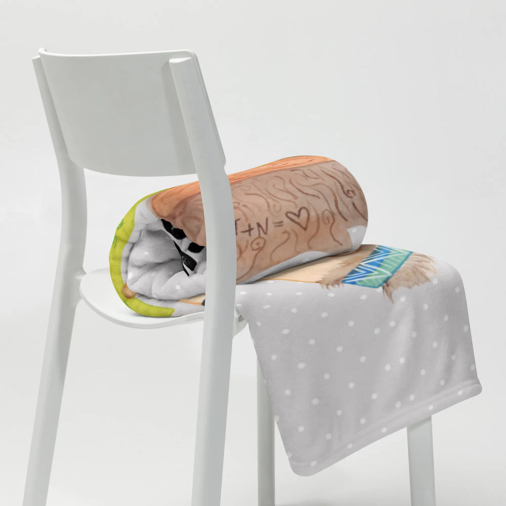 Personalisierte Decke Igel Indianer Decke mit Namen, Decke bedrucken, Personalisierte Decke, Kuscheldecke mit Namen, Kuscheldecke bedrucken, Waldtiere, Tiere, Indianer, Lagerfeuer, Igel, Abenteuer, Camping