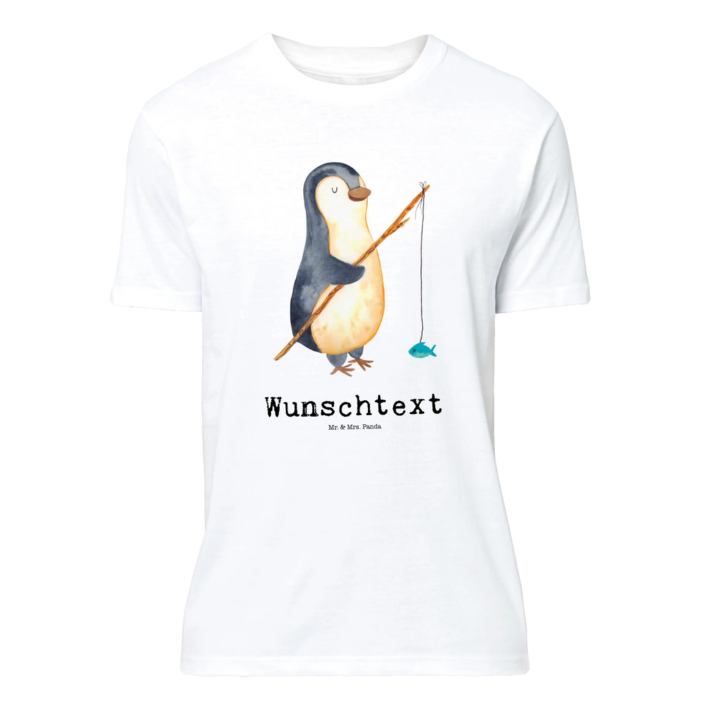 Rozmiar L Personalizowana koszulka Pingwin Wędkarz T-Shirt mit Aufruck, T-Shirt Personalisiert, Bedrucken, Wunschtext, T-Shirt mit Namen, Pinguin, Hobby, Planer, Tagträume, Tagesplan, Plan, Freundinnen, Pinguine, Angeln, Wochenende, Geschenk, Angler, Urlaub, Neustart, Motivation, Geschenkidee