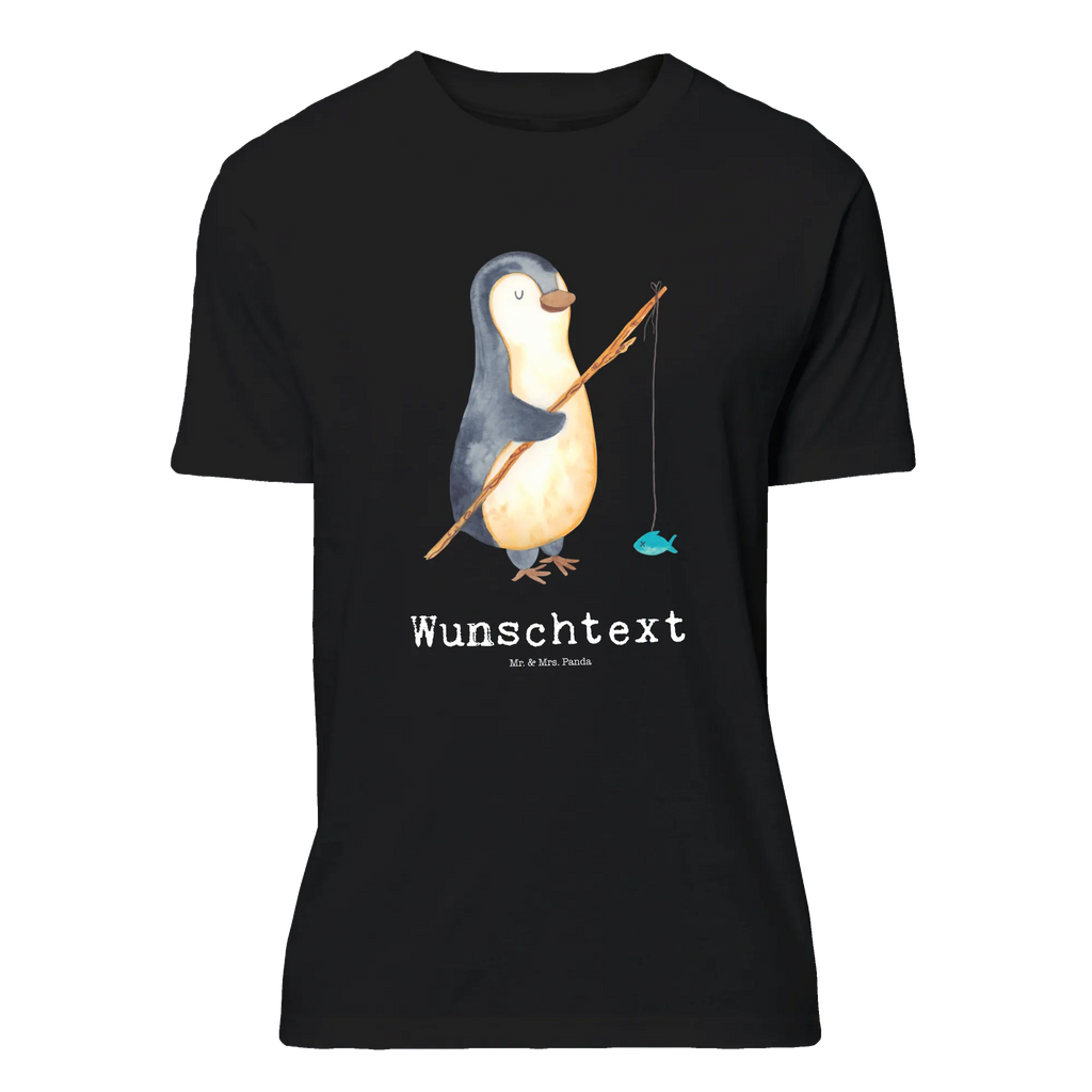 Rozmiar L Personalizowana koszulka Pingwin Wędkarz T-Shirt mit Aufruck, T-Shirt Personalisiert, Bedrucken, Wunschtext, T-Shirt mit Namen, Pinguin, Hobby, Planer, Tagträume, Tagesplan, Plan, Freundinnen, Pinguine, Angeln, Wochenende, Geschenk, Angler, Urlaub, Neustart, Motivation, Geschenkidee