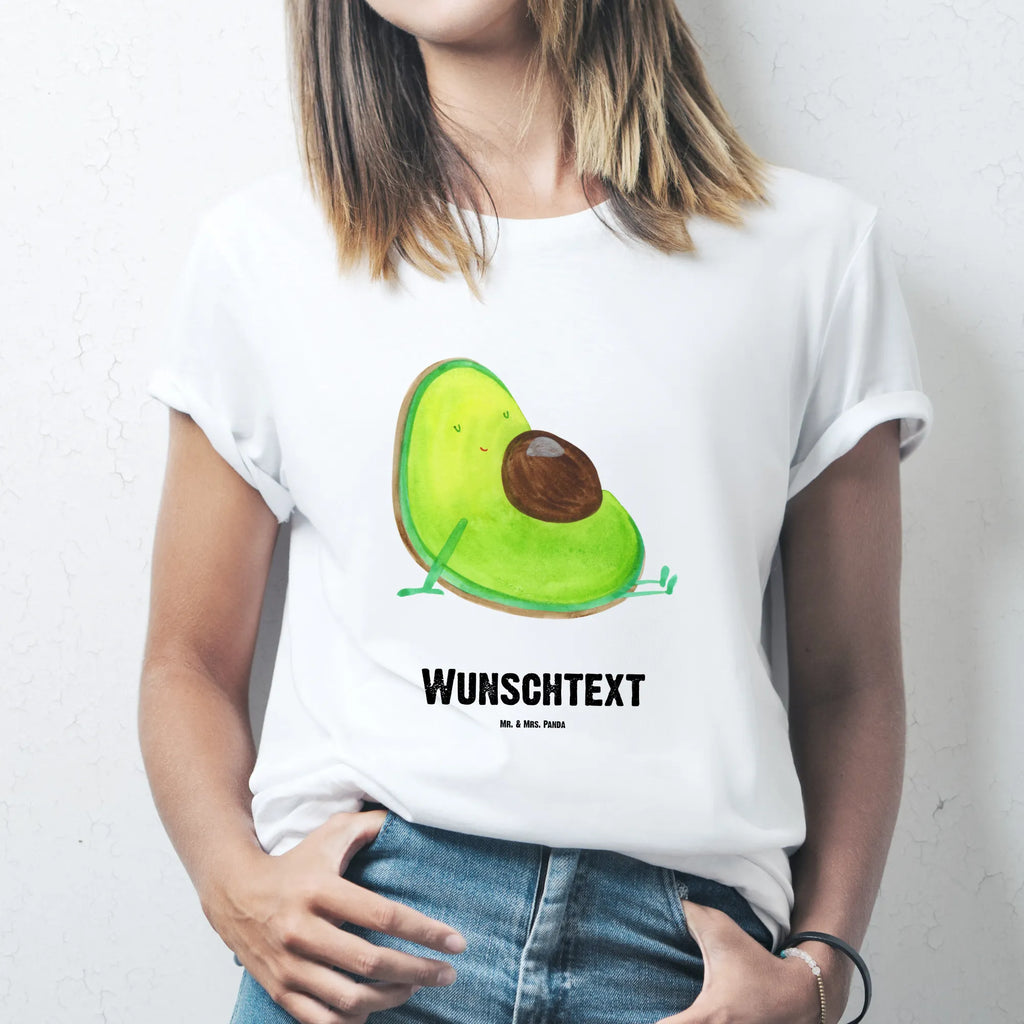 Personalisiertes T-Shirt Avocado schwanger T-Shirt Personalisiert, Bedrucken, T-Shirt mit Aufruck, T-Shirt mit Namen, Wunschtext, Veggie, Vegan, Avocado, Gesund, Babyparty, Babyshower, Schwangerschaft, Schwanger
