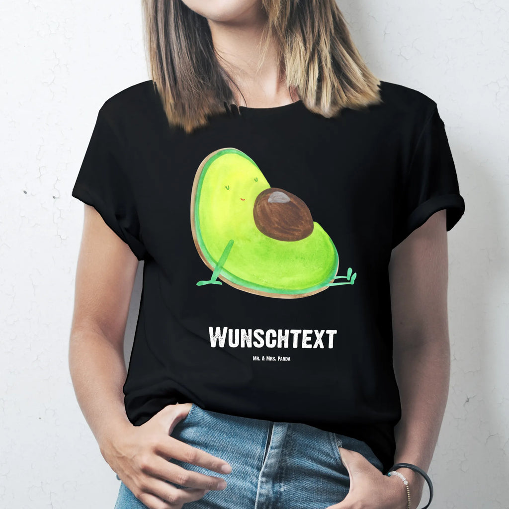 Personalisiertes T-Shirt Avocado schwanger T-Shirt Personalisiert, Bedrucken, T-Shirt mit Aufruck, T-Shirt mit Namen, Wunschtext, Veggie, Vegan, Avocado, Gesund, Babyparty, Babyshower, Schwangerschaft, Schwanger