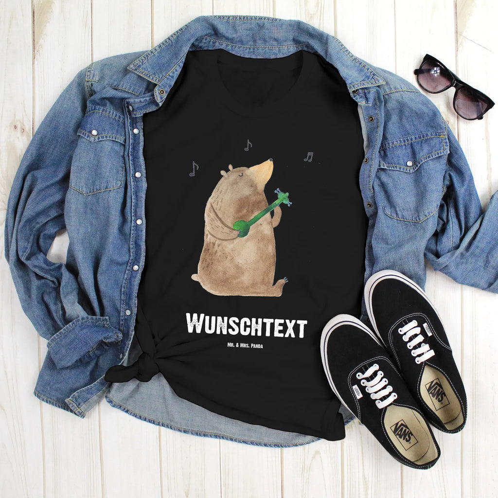 Personalisiertes T-Shirt Bär Lied Wunschtext, Bedrucken, T-Shirt mit Aufruck, T-Shirt mit Namen, T-Shirt Personalisiert, Teddybär, Bär, Teddy, Spruch, Liebe, Song, Bärchen, Liebeslied, Valentine, Lied, Frau, Partner, Valentinstag, Geschenk, Herz, Freundin, Bear