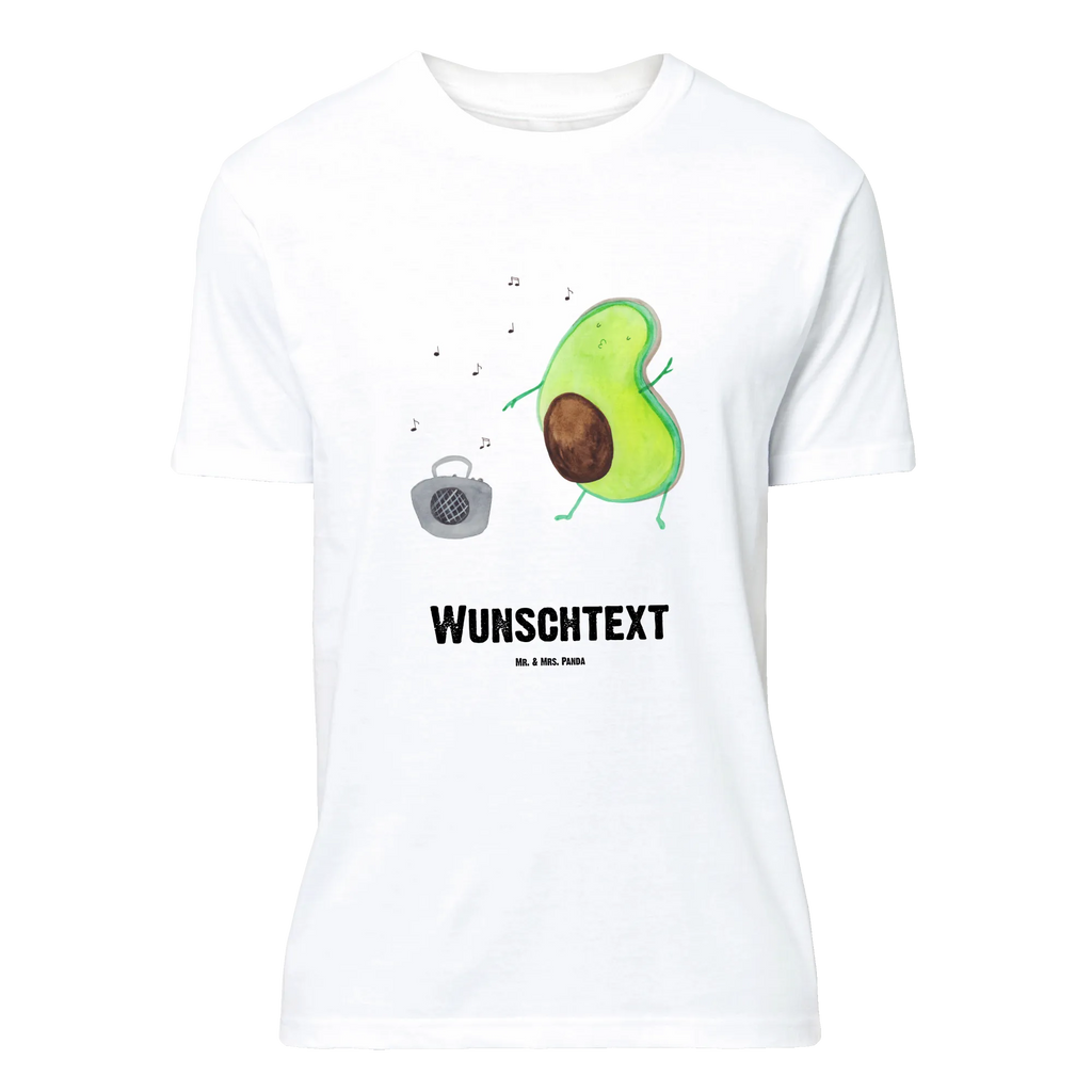 Personalisiertes T-Shirt Avocado tanzt T-Shirt mit Aufruck, Wunschtext, Bedrucken, T-Shirt mit Namen, T-Shirt Personalisiert, Avocado, Veggie, Vegan, Gesund