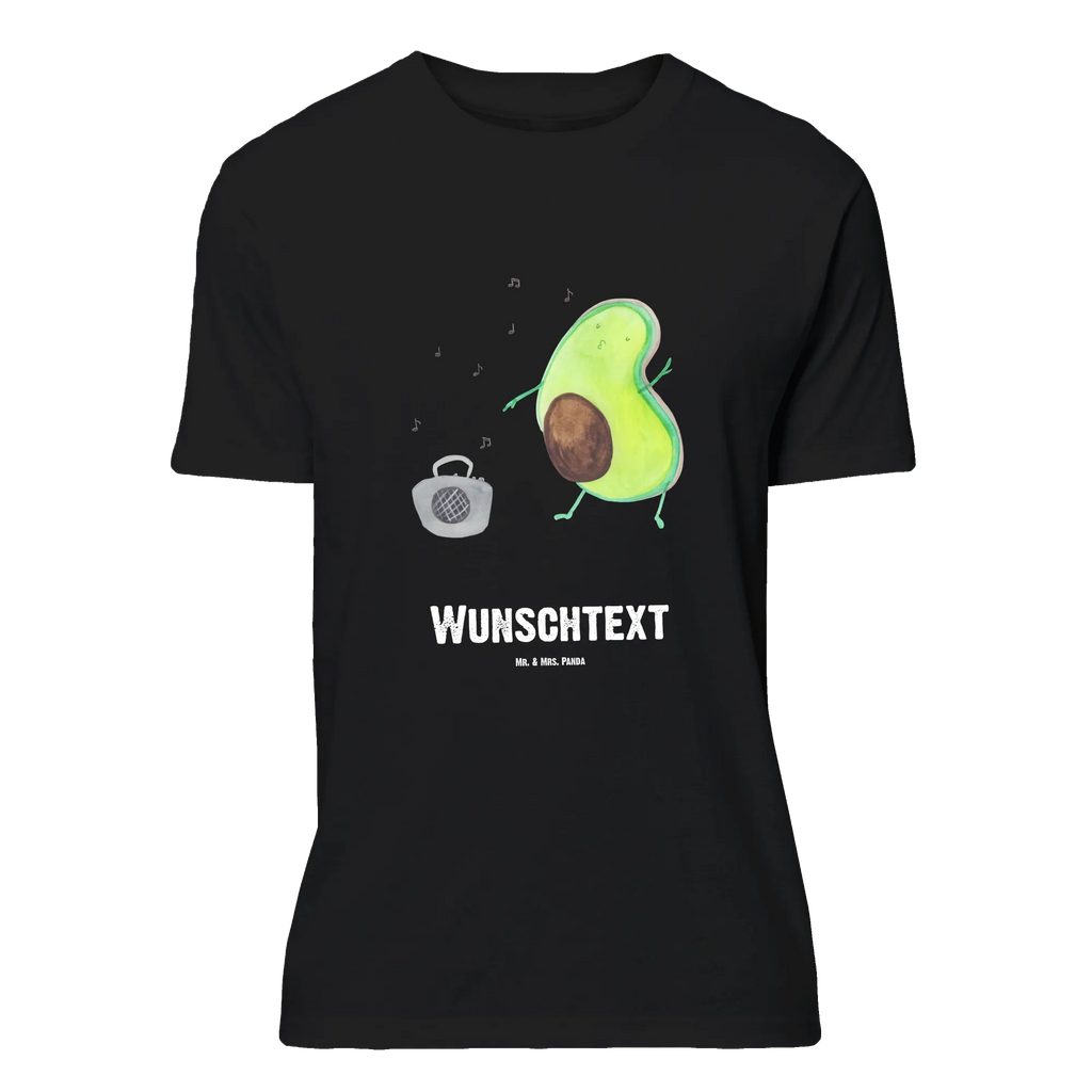 Personalisiertes T-Shirt Avocado tanzt T-Shirt mit Aufruck, Wunschtext, Bedrucken, T-Shirt mit Namen, T-Shirt Personalisiert, Avocado, Veggie, Vegan, Gesund