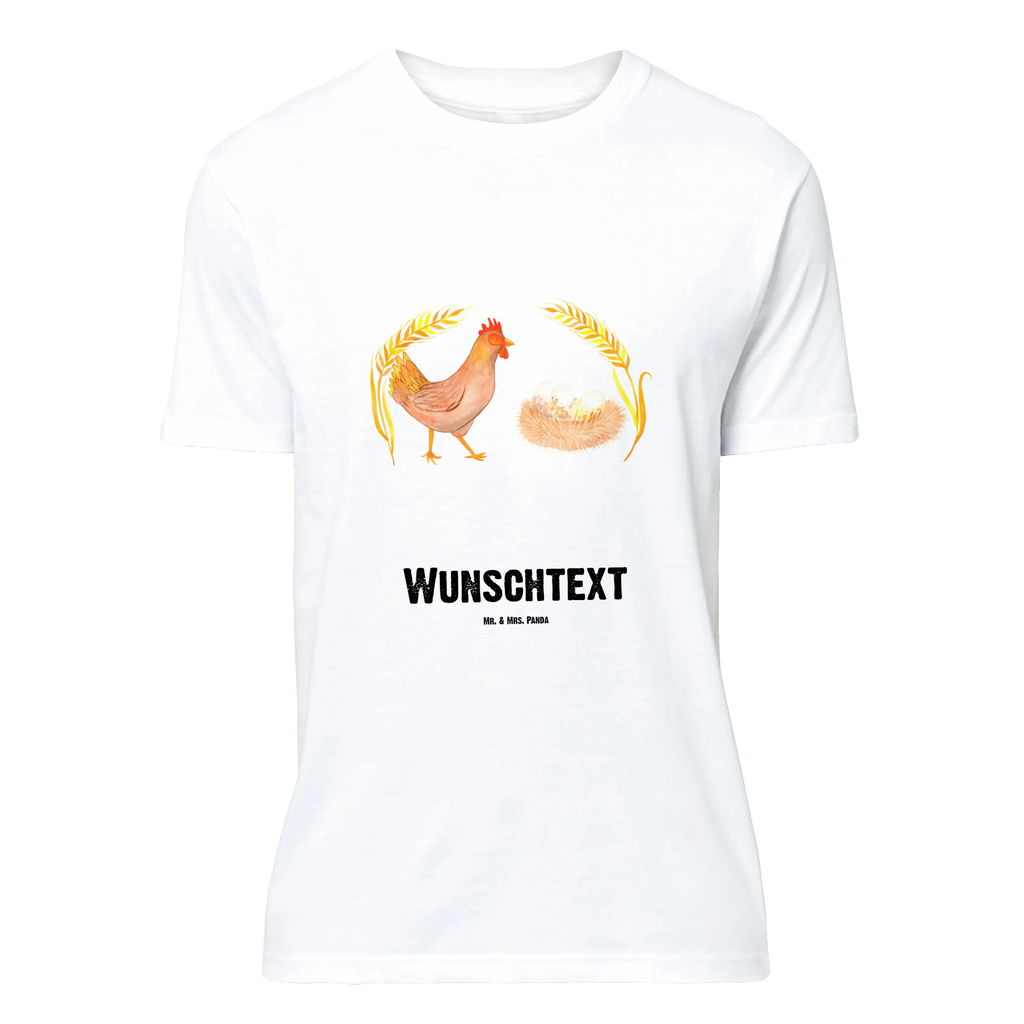 Personalised T-Shirt Chicken Proud Frauen, T-Shirt Personalisiert, Männer, Bedrucken, T-Shirt mit Namen, Wunschtext, T-Shirt mit Aufruck, Bauernhof, Hoftiere, Landwirt, Landwirtin, Schwangerschaft, Geburt, Spruch, Henne, Hühner, Hahn, Motivation, Landleben, Eier, Magie, Hof