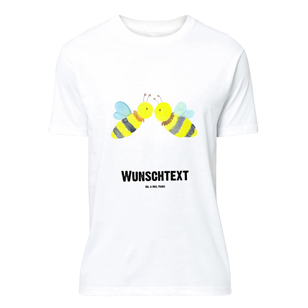 Personalised T-Shirt bee Love T-Shirt Personalisiert, Bedrucken, T-Shirt mit Aufruck, Wunschtext, T-Shirt mit Namen, Wespe, Hummel, Biene