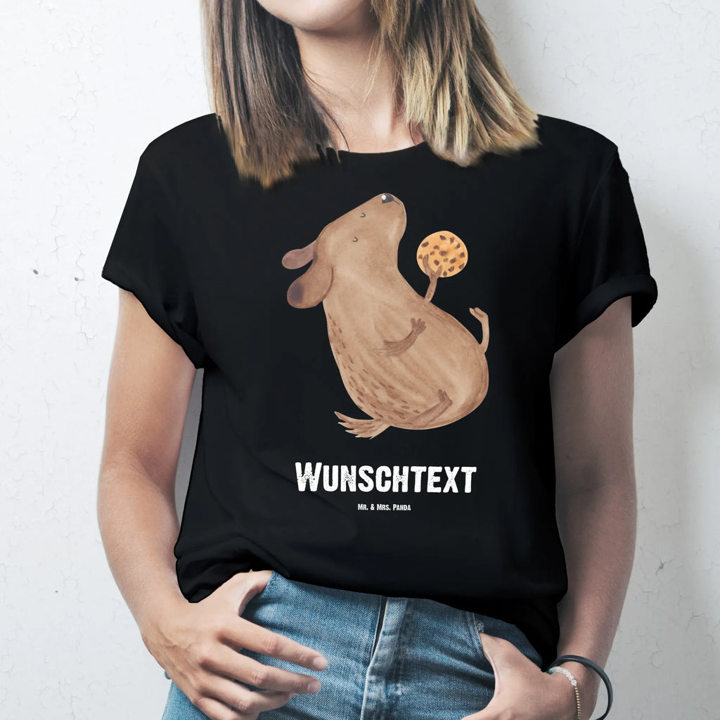 Rozmiar L Personalizowana koszulka pies ciastko T-Shirt mit Aufruck, T-Shirt Personalisiert, T-Shirt mit Namen, Bedrucken, Wunschtext, Hundemotiv, Hund, Haustier, Tierliebhaber, Sprüche, Hunderasse, Hundebesitzer, Hundesnacks, Leckerli, Hundeleckerli, Hundekekse