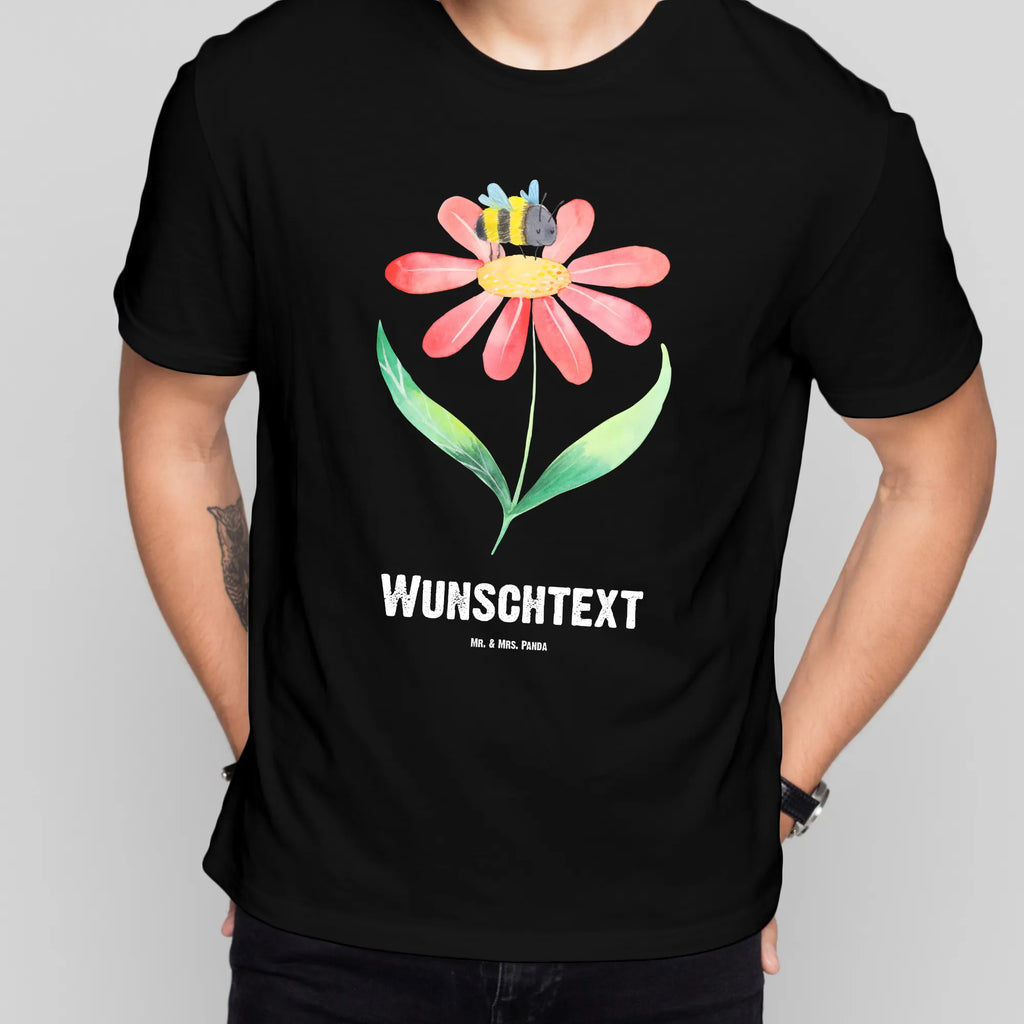 Rozmiar L Personalizowana koszulka trzmiel kwiat Männer, T-Shirt mit Aufruck, Bedrucken, Frauen, Wunschtext, T-Shirt mit Namen, T-Shirt Personalisiert, lustige Sprüche, Gute Laune, Tiere, Tiermotive, Blume, Hummel, Flauschig, Biene, Hummeln, Natur, Feld, Wespe
