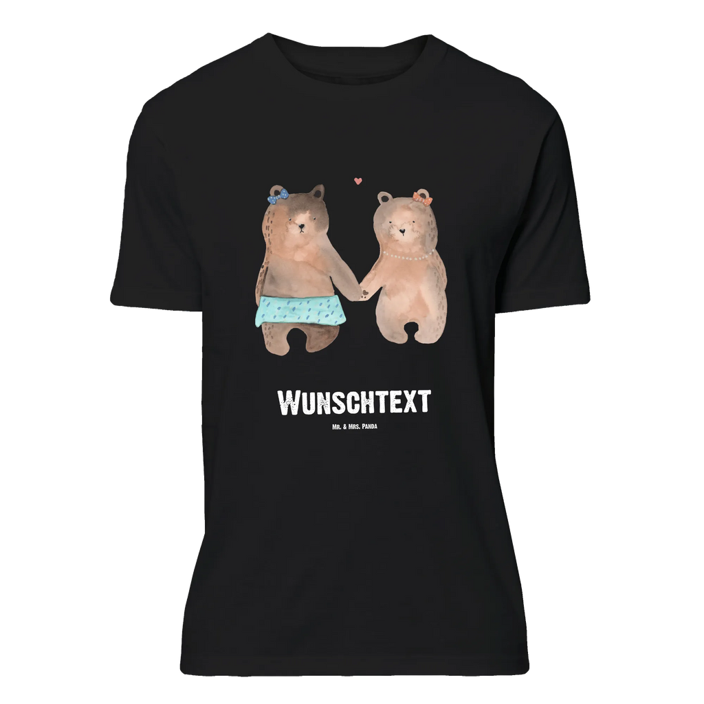 Personalised T-Shirt bear Girlfriend Wunschtext, T-Shirt Personalisiert, T-Shirt mit Namen, T-Shirt mit Aufruck, Bedrucken, Teddybär, Teddy, Bär, Bär Freundin Beste Freund Liebe Liebesbeweis Verliebt Kumpel Kumpeliene