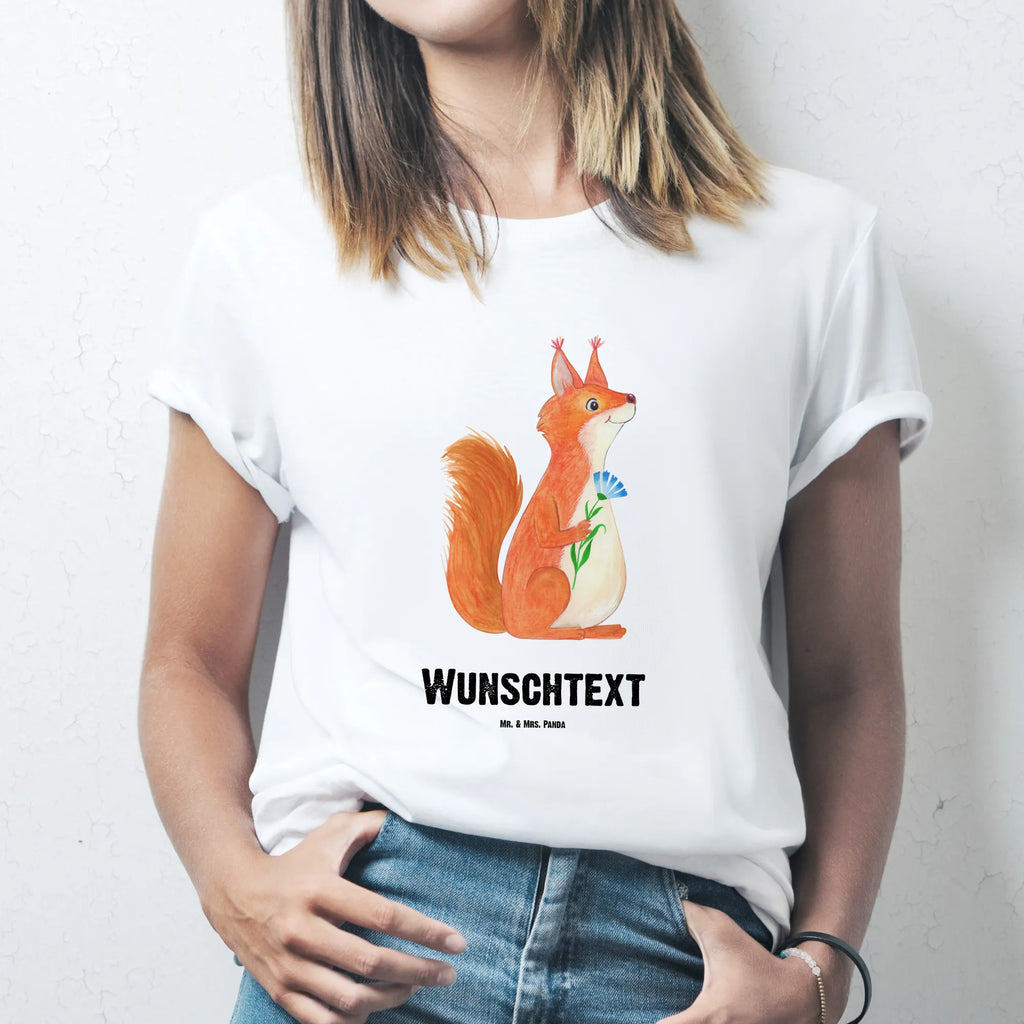 Rozmiar L Personalizowana koszulka wiewiórka kwiat Bedrucken, T-Shirt mit Namen, T-Shirt mit Aufruck, Wunschtext, T-Shirt Personalisiert, Lustige Sprüche, Gute Laune, Tiere, Tiermotive, Spaß, Eichhörnchen, Spruch Positiv, Motivation Sprüche, Lachen, Spruch Deko, Motivation Bilder, Eichhorn, glücklich Spruch