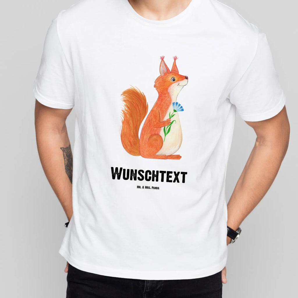 Rozmiar L Personalizowana koszulka wiewiórka kwiat Bedrucken, T-Shirt mit Namen, T-Shirt mit Aufruck, Wunschtext, T-Shirt Personalisiert, Lustige Sprüche, Gute Laune, Tiere, Tiermotive, Spaß, Eichhörnchen, Spruch Positiv, Motivation Sprüche, Lachen, Spruch Deko, Motivation Bilder, Eichhorn, glücklich Spruch