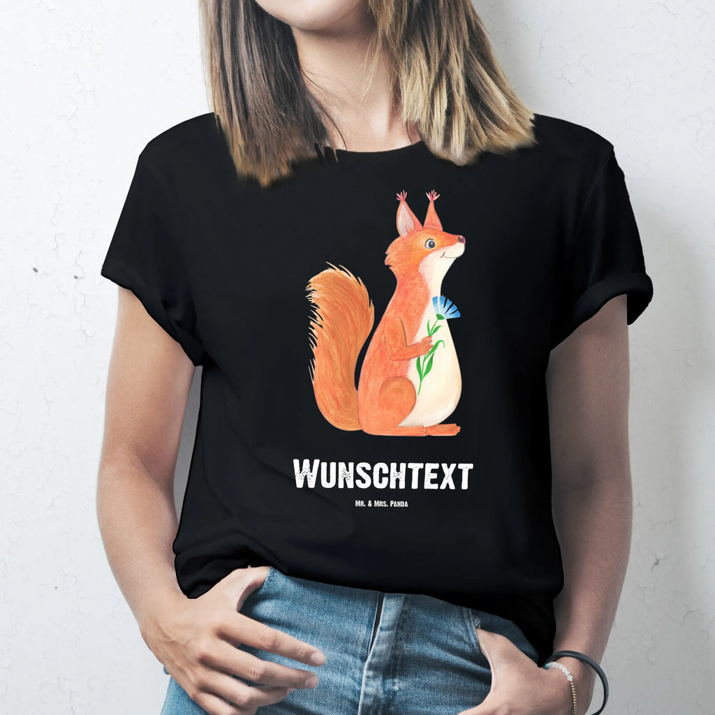 Rozmiar L Personalizowana koszulka wiewiórka kwiat Bedrucken, T-Shirt mit Namen, T-Shirt mit Aufruck, Wunschtext, T-Shirt Personalisiert, Lustige Sprüche, Gute Laune, Tiere, Tiermotive, Spaß, Eichhörnchen, Spruch Positiv, Motivation Sprüche, Lachen, Spruch Deko, Motivation Bilder, Eichhorn, glücklich Spruch