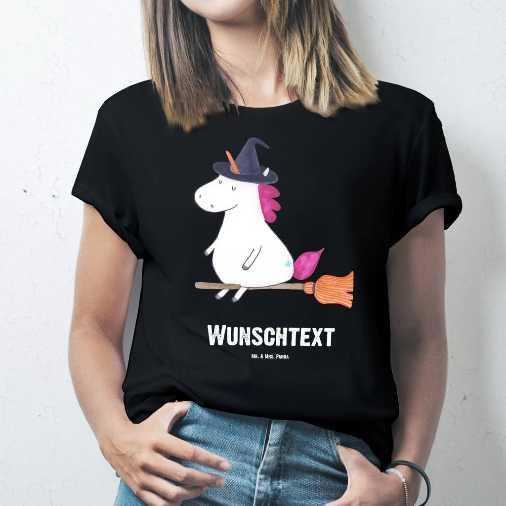 Rozmiar L Personalizowana koszulka jednorożec Czarownica T-Shirt Personalisiert, Wunschtext, Bedrucken, T-Shirt mit Aufruck, T-Shirt mit Namen, Einhorn Deko, Einhorn, Einhörner, Unicorn, Engel, Zicke, Hexe, Verrückte, Teufel, Freundin, Ehefrau, Leben, Frau