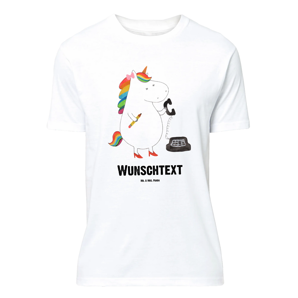 Personalised T-Shirt unicorn secretary T-Shirt Personalisiert, Wunschtext, T-Shirt mit Aufruck, T-Shirt mit Namen, Bedrucken, Einhorn Deko, Unicorn, Einhorn, Einhörner, Steuerbüro, Bürokraft, Büro, Steuerkanzlei, Sekretärin, Rechtsanwältin, Bürohilfe, Rechtsanwaltsgehilfin