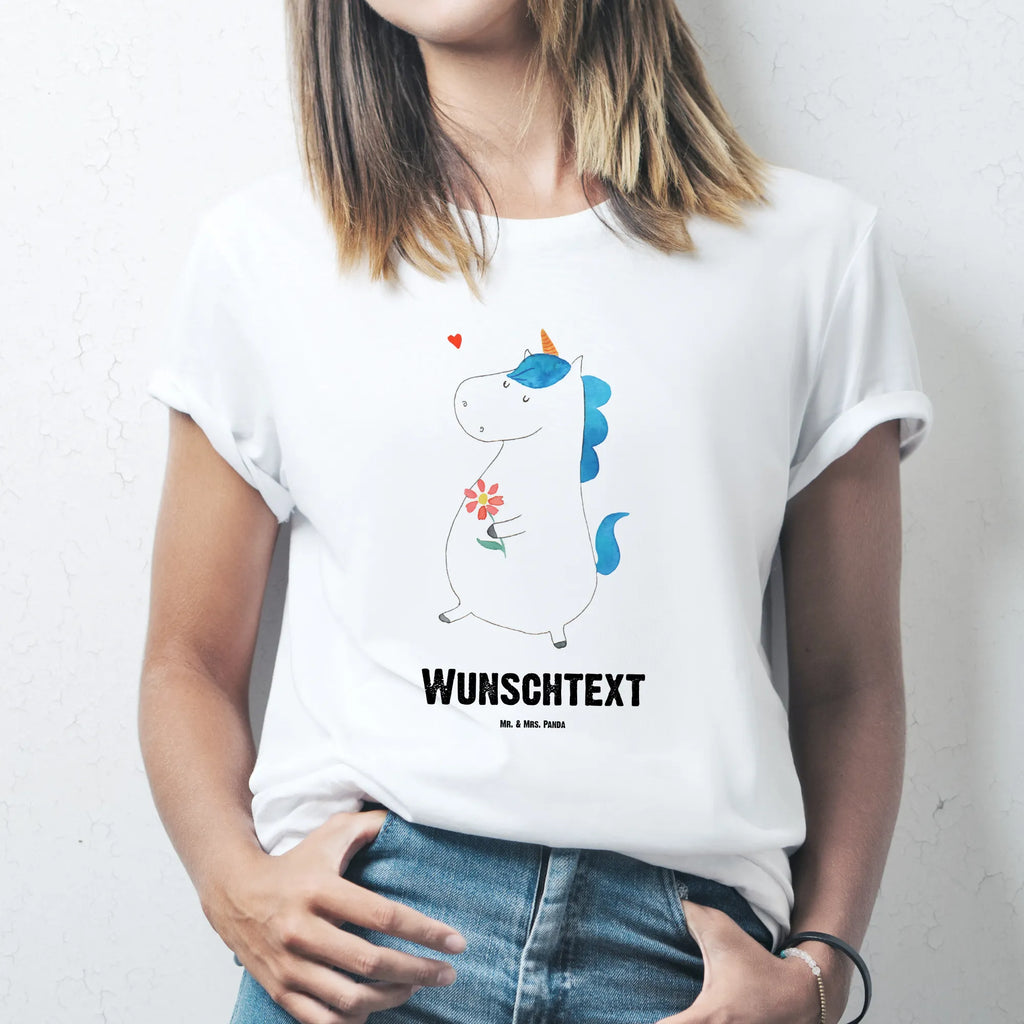 Rozmiar L Personalizowana koszulka Jednorożec spacer Bedrucken, Wunschtext, T-Shirt mit Namen, T-Shirt mit Aufruck, T-Shirt Personalisiert, Einhorn Deko, Unicorn, Einhorn, Einhörner, Mutter, Blumen, Motivation, Schwester, Spaziergang, Freude, Gute Laune, Glitzer, Freundin