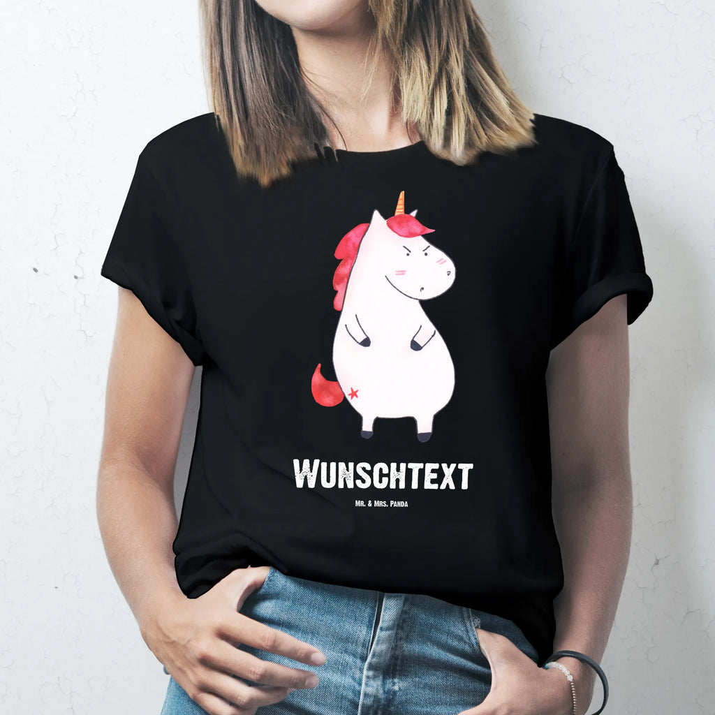 Personalised T-Shirt unicorn Fury Bedrucken, T-Shirt Personalisiert, T-Shirt mit Aufruck, T-Shirt mit Namen, Wunschtext, Einhorn Deko, Unicorn, Einhorn, Einhörner, Nein, Dumme Fragen, Lustig, Spaß, wütend, Realität, Geschenk, Büro, Lustlos, Ansage, Arbeit