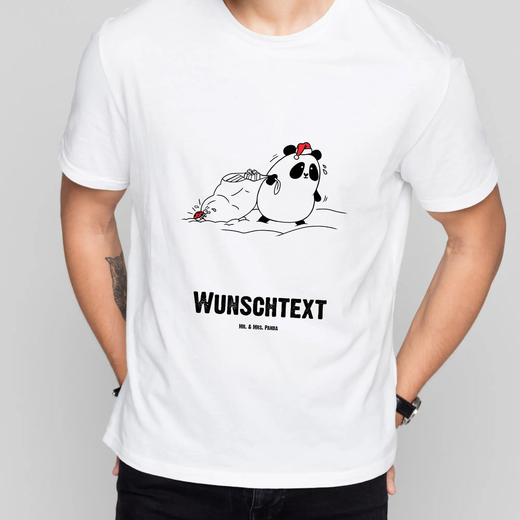 Personalisiertes T-Shirt Easy & Peasy Frohe Weihnachten T-Shirt mit Namen, T-Shirt Personalisiert, T-Shirt mit Aufruck