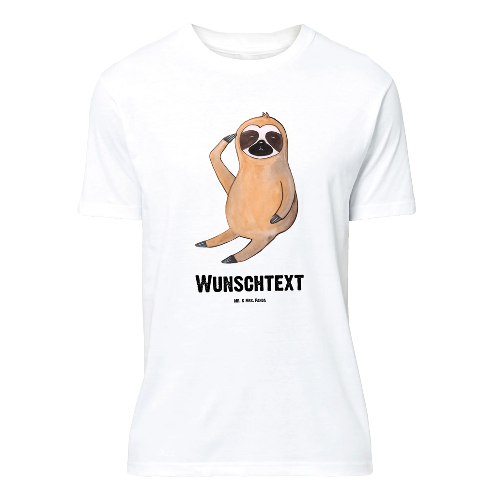 Personalisiertes T-Shirt Faultier Vogel zeigen T-Shirt mit Namen, Bedrucken, T-Shirt Personalisiert, Wunschtext, T-Shirt mit Aufruck, Faultier, Faultier Geschenk, Faultier Deko, Vogel, Der Frühe Vogel, Früher Vogel, Faultierwelt, Spinner, Frühaufsteher, Faultiere, faul, Lieblingstier, Morgenmuffel