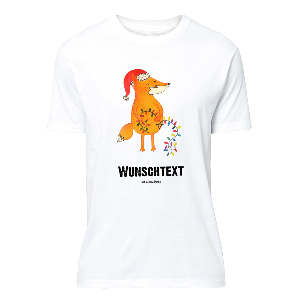 Personalisiertes T-Shirt Fuchs Weihnachten T-Shirt mit Aufruck, T-Shirt Personalisiert, T-Shirt mit Namen, Bedrucken, Wunschtext, Winter, Weihnachtsdeko, Weihnachten, Nikolaus, Advent, Heiligabend, Wintermotiv, Weihnachtszeit, Fuchs, Geschenk Weihnachten, Füchse, Spruch schön, Weihnachtsmann