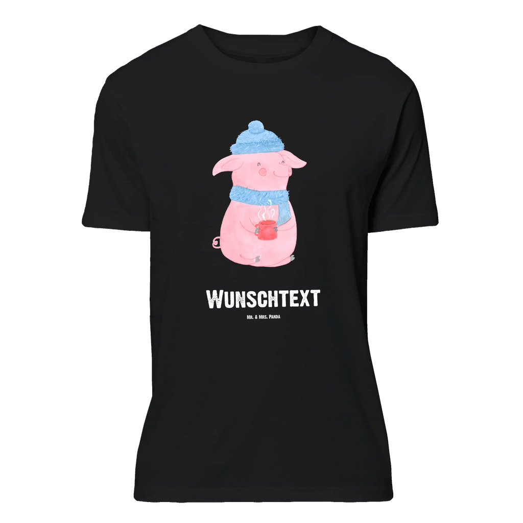 Personalisiertes T-Shirt Schweinchen Glühwein T-Shirt mit Namen, T-Shirt Personalisiert, T-Shirt mit Aufruck, Wunschtext, Bedrucken, Winter, Weihnachtsdeko, Weihnachten, Nikolaus, Advent, Heiligabend, Wintermotiv, Spruch, Betrunken, Glühwein, Weihnachtsmarkt