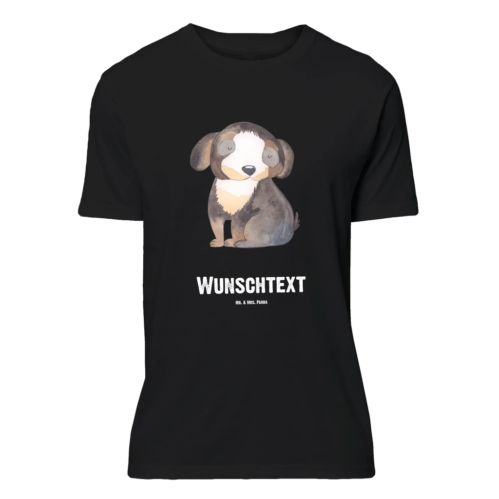 Rozmiar L Personalizowana koszulka pies relaks T-Shirt mit Aufruck, Bedrucken, T-Shirt mit Namen, Wunschtext, T-Shirt Personalisiert, Hundemotiv, Hund, Haustier, Tierliebhaber, Sprüche, Hunderasse, Hundebesitzer, Liebe, Hundeliebe, Schwarzer Hund, Hundeglück