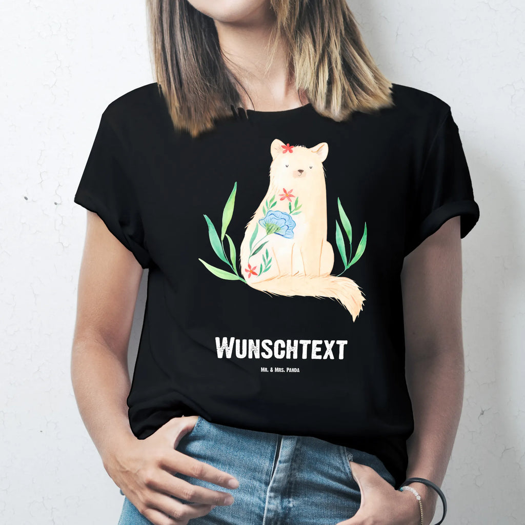 Rozmiar L Personalizowana koszulka kot kwiaty Wunschtext, T-Shirt Personalisiert, T-Shirt mit Aufruck, T-Shirt mit Namen, Bedrucken, Katzenmotiv, Katzenfan, Katzendeko, Katzenfreund, Katze, Katzenliebhaber, Katzenprodukte, Katzenartikel, Katzenaccessoires, Katzensouvenirs, Katzenliebhaberprodukte, Katzenmotive, Selbstliebe, Selfcare, Mutausbruch, Motivation