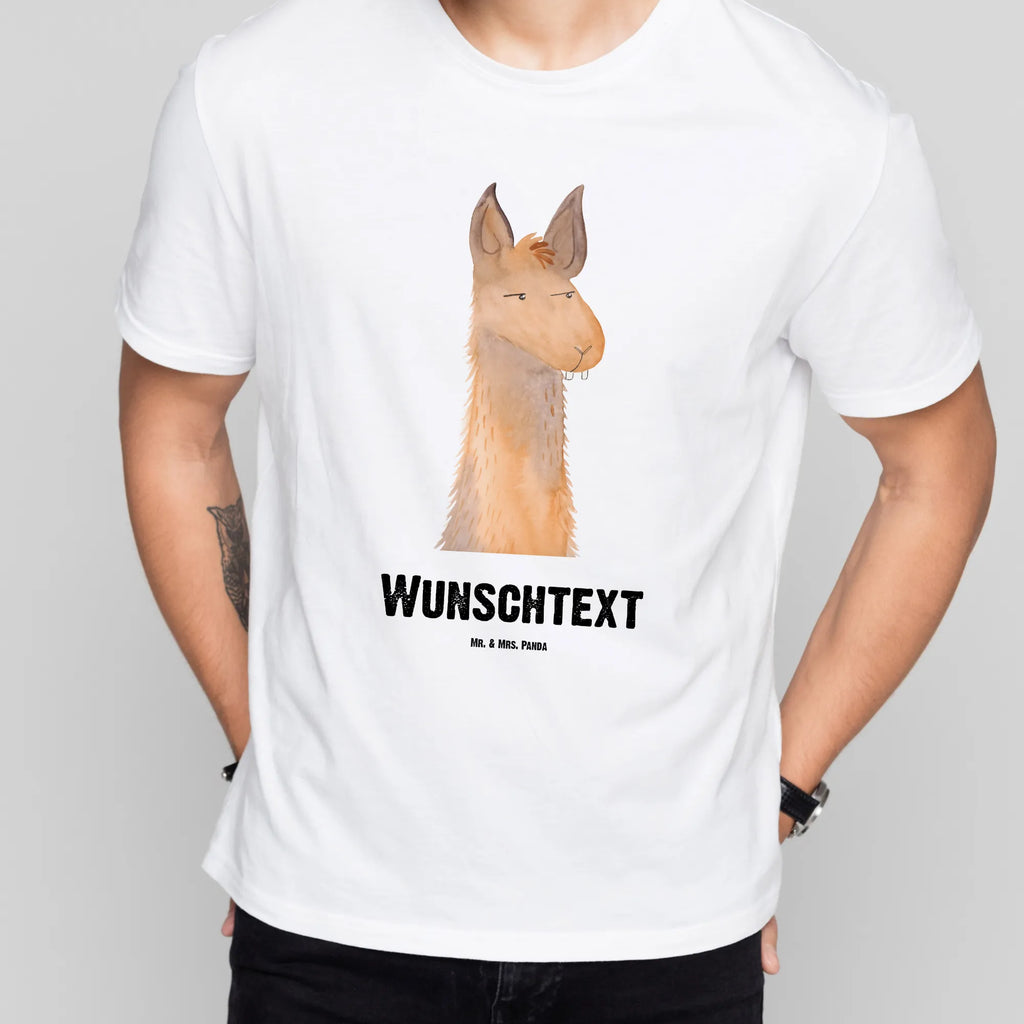 Rozmiar L Personalizowana koszulka głowa lamy zirytowany Bedrucken, T-Shirt mit Namen, T-Shirt Personalisiert, T-Shirt mit Aufruck, Wunschtext, Alpaka, Lama, Partnerin, Recht haben, Genervt sein, Lamas, Freundin, Büroalltag, Büro, Azubi, Chef, Beste Freundin, Chefin